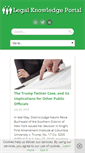 Mobile Screenshot of legalknowledgeportal.com